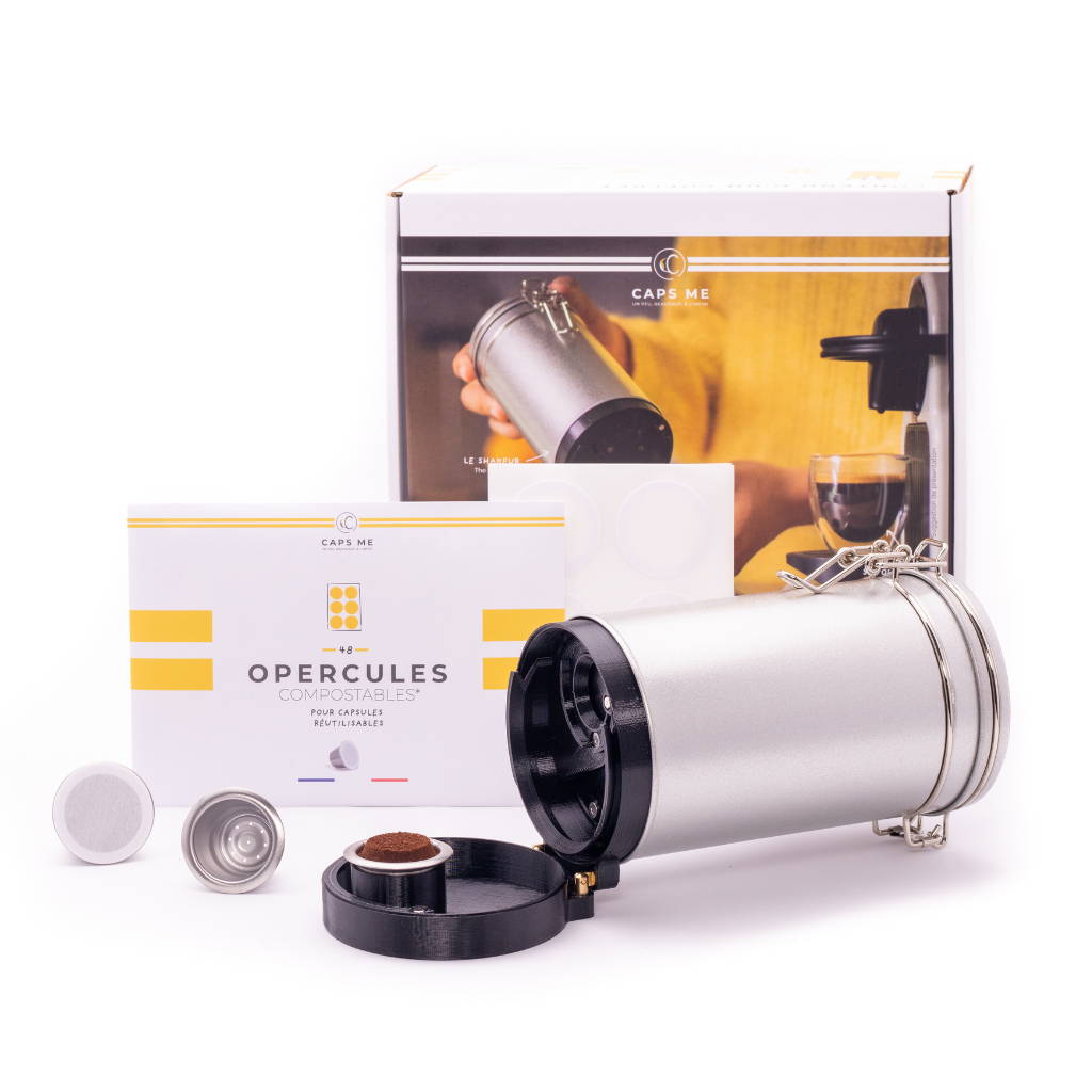 CAPS ME Capsule rechargeable Nespresso compatible et réutilisable